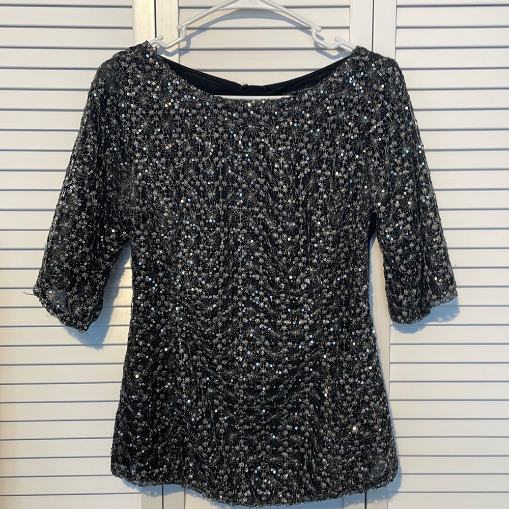 Banana Republic sparkly top